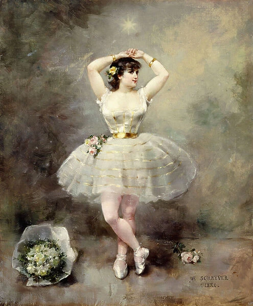 Prima Ballerina, 1884 (oil on canvas)