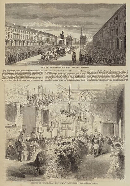 Prince Napoleons Marriage (engraving)