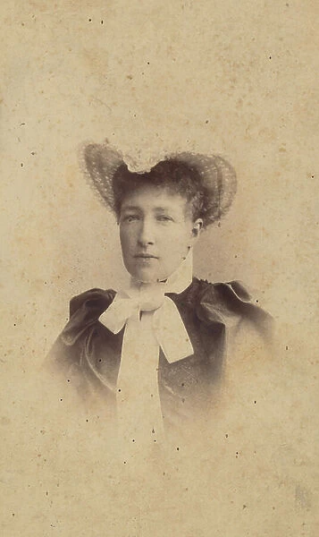 Princess Stephanie Clotilde Louise Herminie Marie Charlotte of Belgium (21 May 1864 - 23 August 1945), c.1890 (photo)