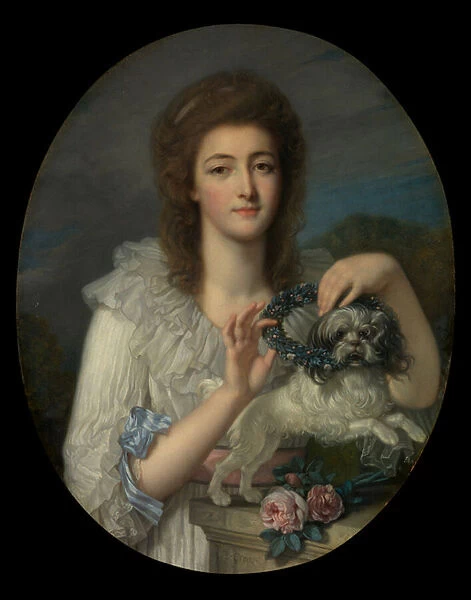 Princess Varvara Nikolaevna Gagarina, c. 1780-82 (oil on canvas)