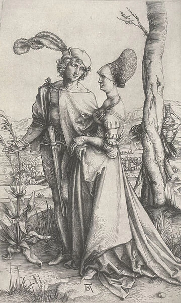 The Promenade, c. 1496-1497 (engraving)