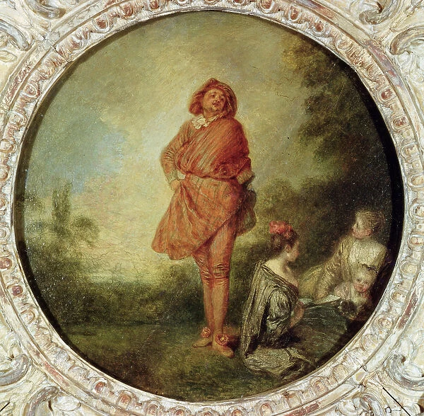 The Proud Man, 1715 (oil on canvas)