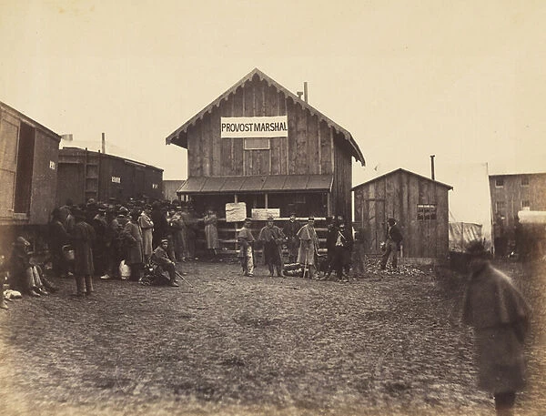 Provost Marshalls Office, Aquia Creek, February 1863