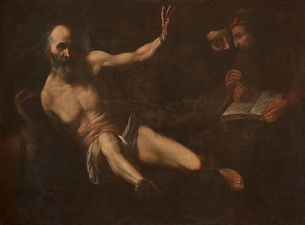 The Punishment of Prometheus (oil on canvas)