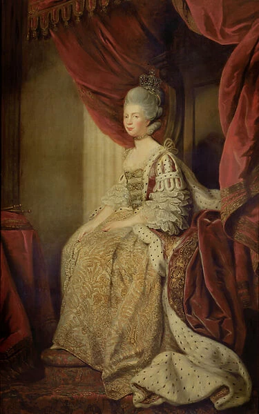 Queen Charlotte (oil on canvas)