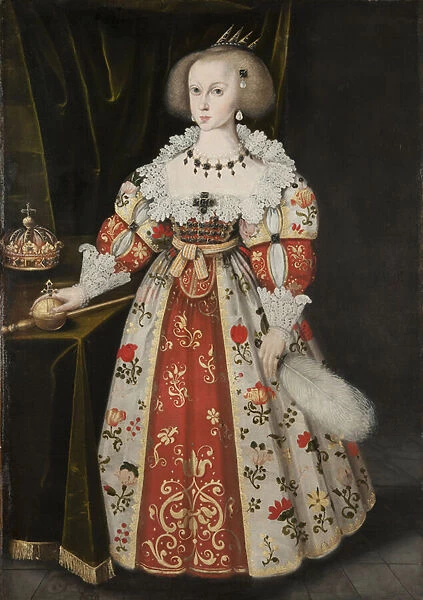 Queen Kristina as a Child, c. 1635-40 (oil on canvas)