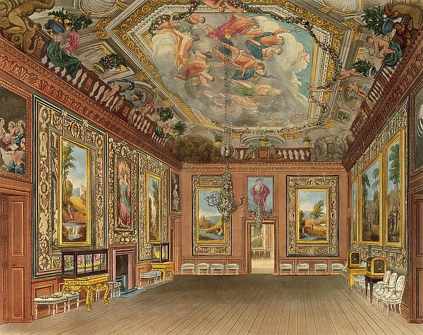 The Queens Drawing Room, Windsor Castle, from Royal Residences