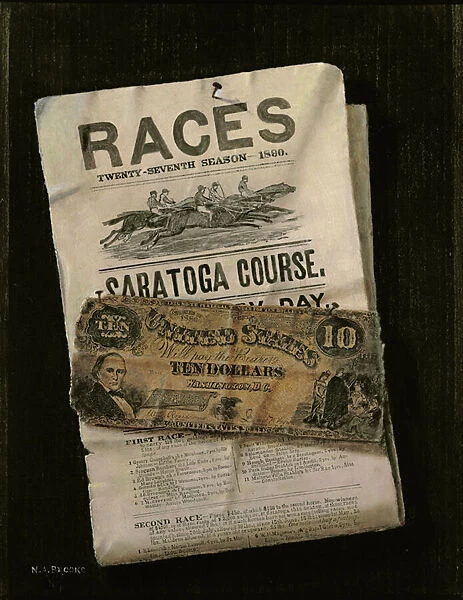 Races, Saratoga, Ten Dollar Bill