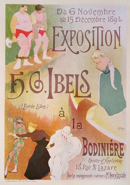 Reproduction of a poster advertising an Exhibition by H. G