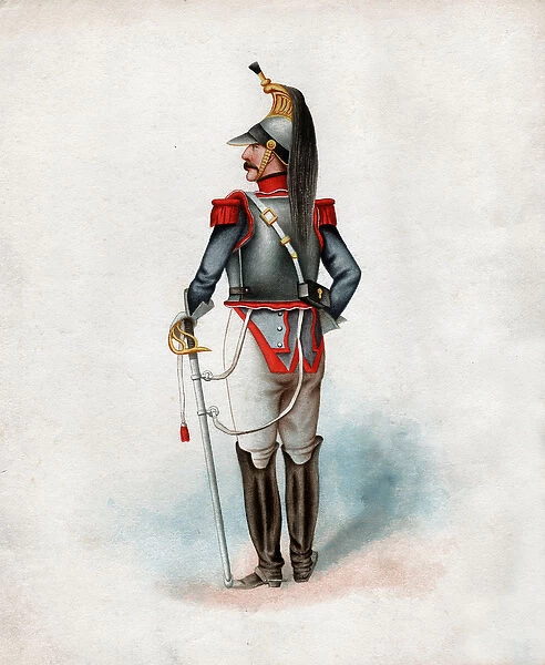Republican Guard. (litho, ca. 1880)