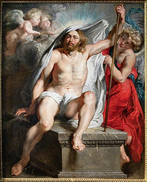 The Resurrection of Christ, c.1615-16 (oil on canvas)
