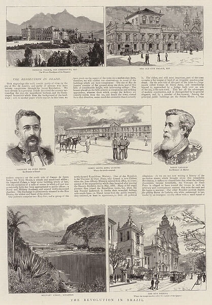 The Revolution in Brazil (engraving)