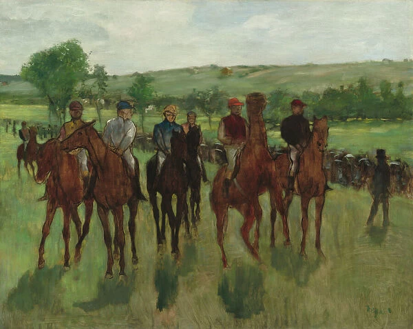 The Riders, c. 1885 (oil on canvas)