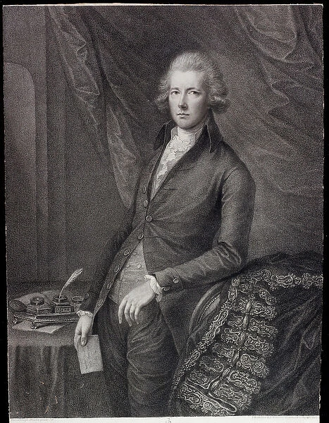 The Right Hon William Pitt the younger (engraving)