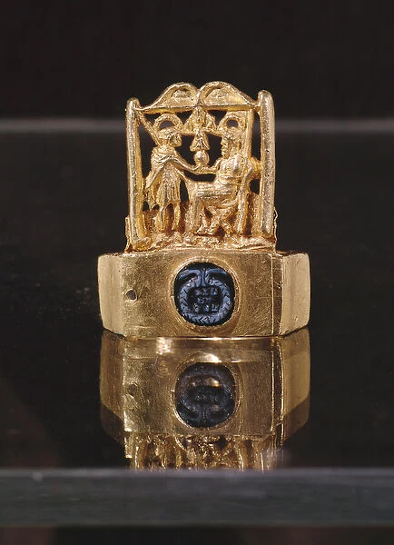Ring, from Blagaj near Mostar, 3rd-4th century (gold)