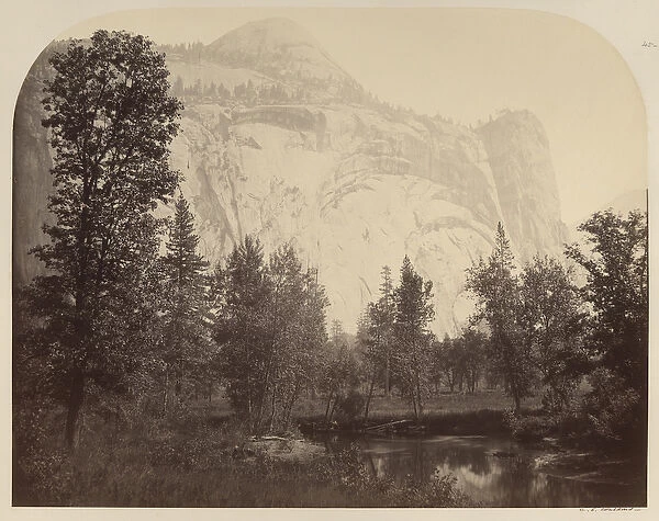 River View of Royal Arches, Yosemite, 1861 (albumen print)
