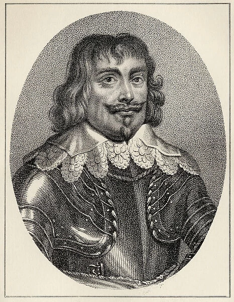 Robert Devereux, illustration from Memoirs of Eminent Etonians, by Sir