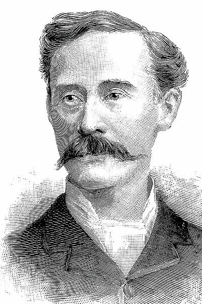 Robert Edwin Peary, 1856 - 1920 (engraving)
