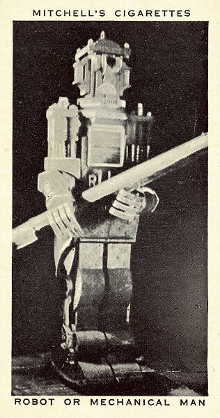 Robot or Mechanical Man (litho)