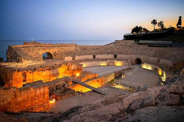Roman amphitheatre, TARRAGONA, 2021 (photo)