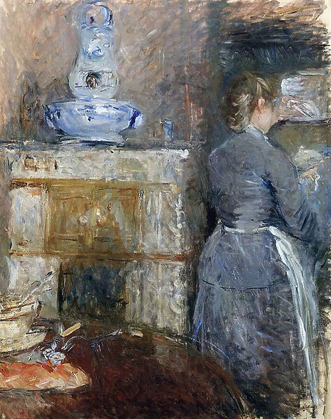 The Rouarts Dining Room, 1880 (oil on canvas)