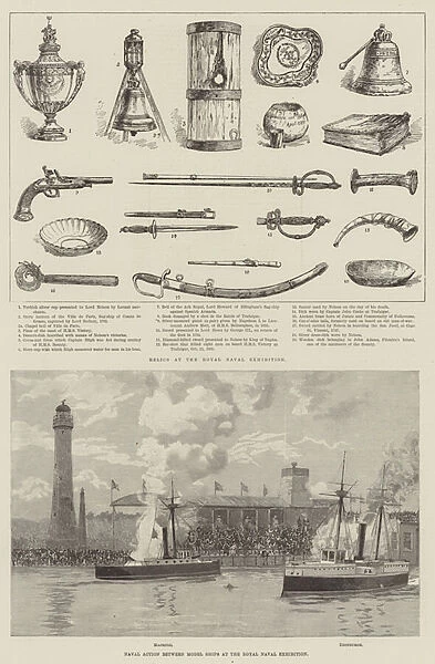 The Royal Naval Exhibitions (engraving)