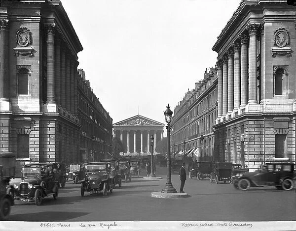 Rue Royale, 1925 (b  /  w photo)