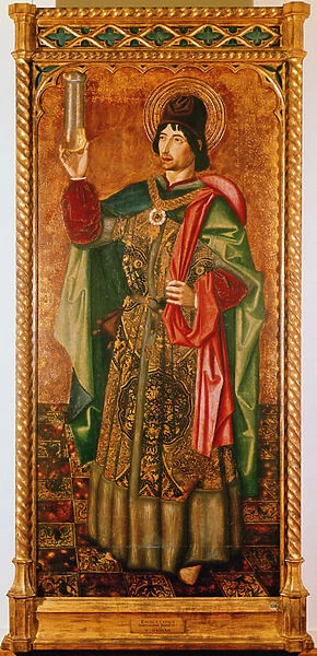 Saint Damien, c. 1490 (oil on wood)