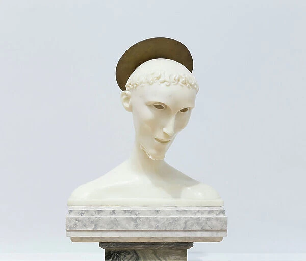 Saint Francis, 1926, Adolfo Wildt (sculpture)