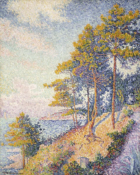 Saint Tropez, The Coastal Path, 1902 (oil on canvas)