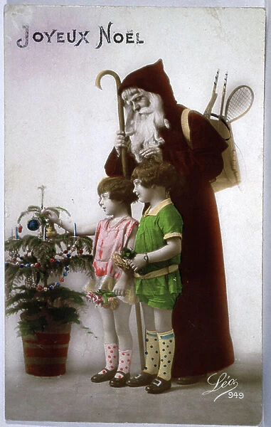 Santa Claus, c. 1930 (postcard)