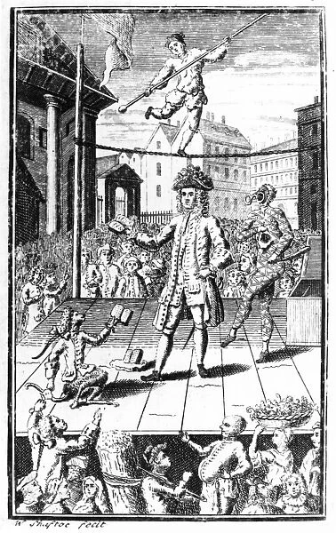 Satire of Dr Rock, c. 1740 (engraving)