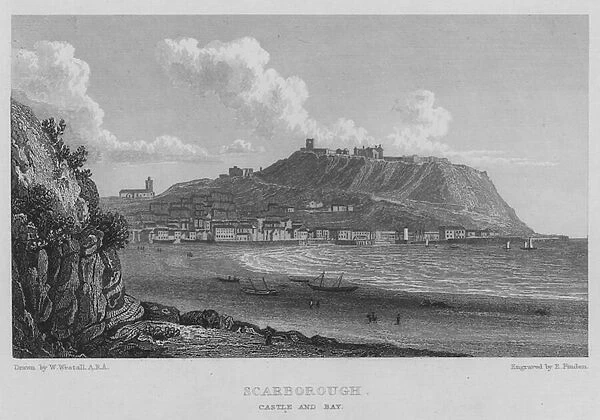 Scarborough, Castle and Bay (engraving)