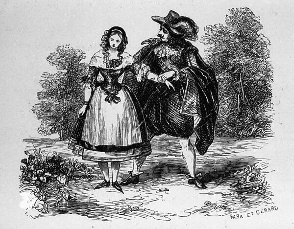 Scene from Don Giovanni (engraving)