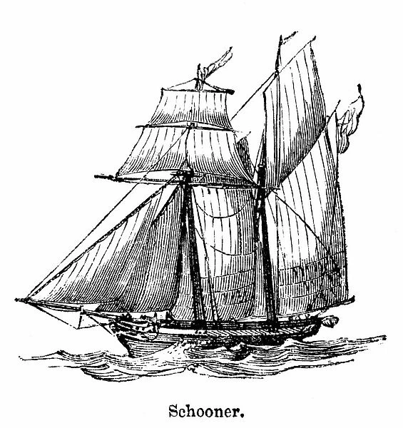 A Schooner, 1850