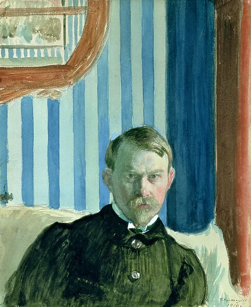 Self Portrait, 1910 (oil on canvas)
