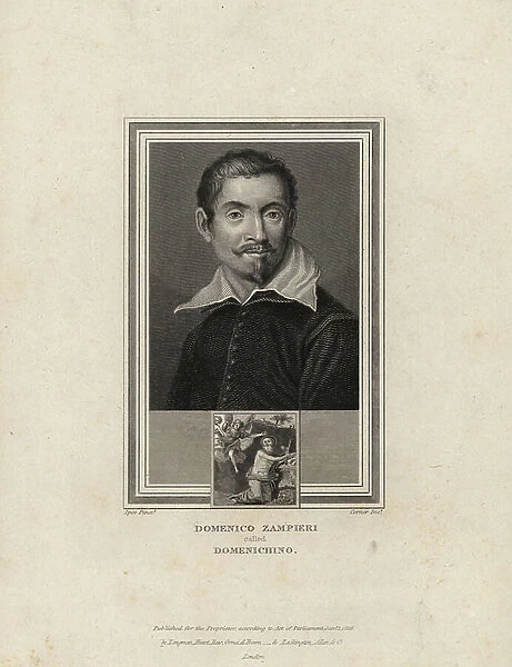 Self portrait of Domenico Zampieri, Domenichino