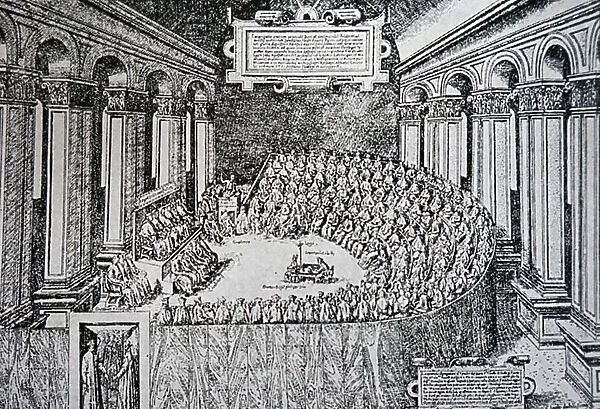A session of the Council of Trent