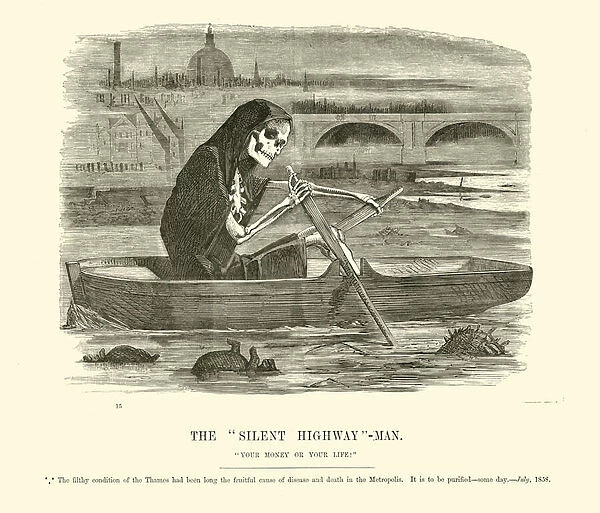 The Silent Highway-Man (engraving)