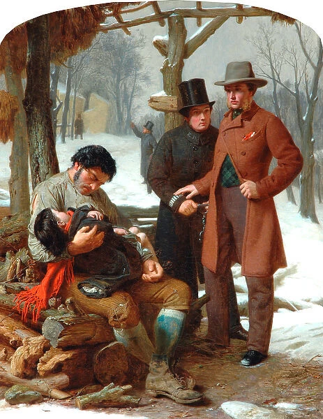 Silent Pleading, 1858 (oil on canvas)