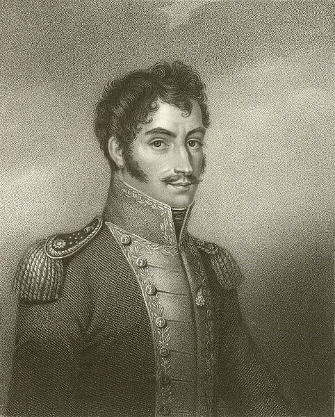 Simon Bolivar (engraving)