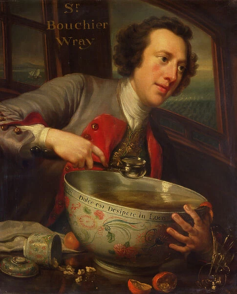 Sir Bouchier Wrey, 1744 (oil on canvas)