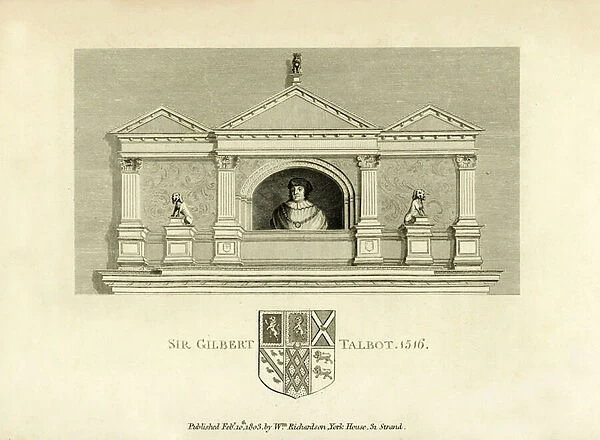 Sir Gilbert Talbot (engraving)