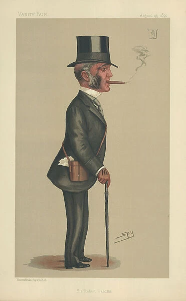 Sir Robert Jardine (colour litho)