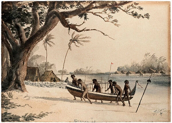 Solomon Islands, 1901 (w  /  c on paper)