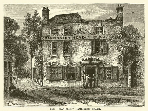 The 'Spaniards, 'Hampstead Heath (engraving)
