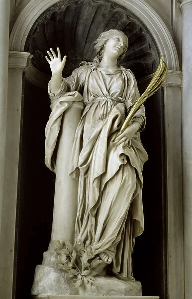 St. Bibiana, 1626 (marble)