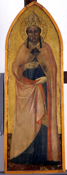St. Gregory, c. 1370 (tempera on poplar wood)