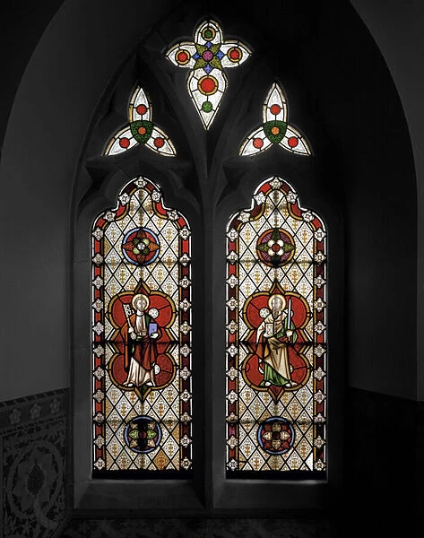 St. Peter & St. Paul, 1848 (stained glass)