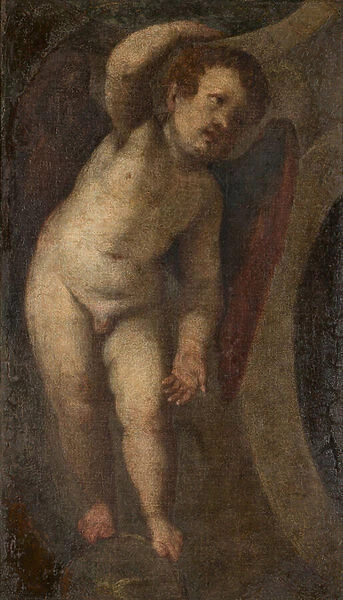 A Standing Putto, c. 1548-88 (oil on canvas)